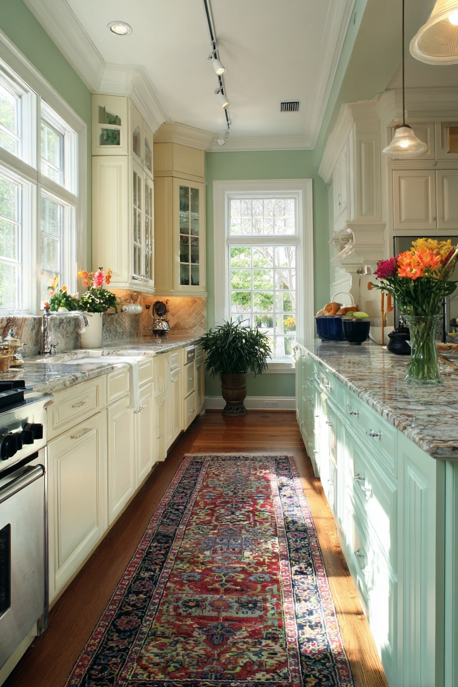 Lay Down a Patterned Rug