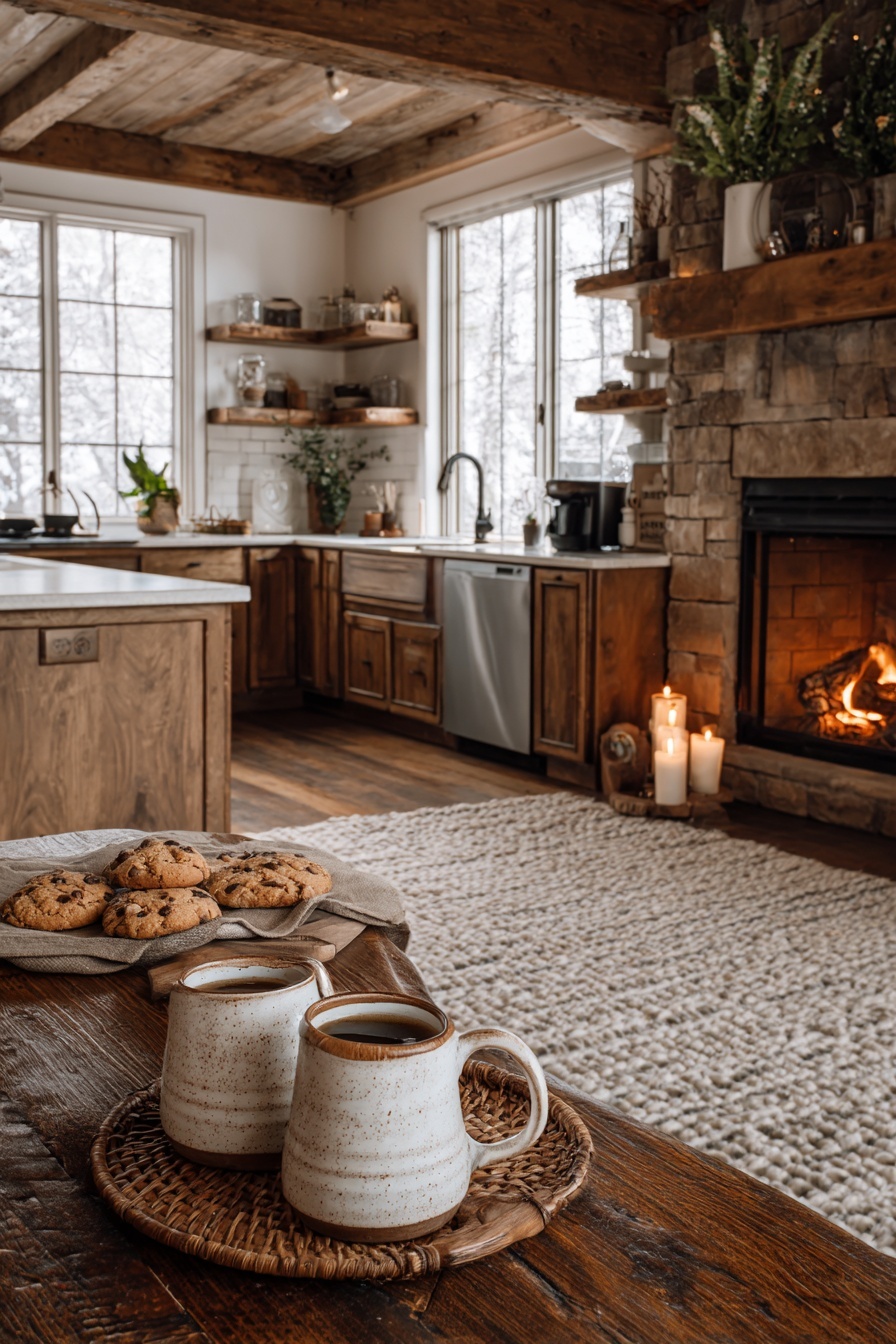 Place Warm Rugs to Comfort Cold Feet