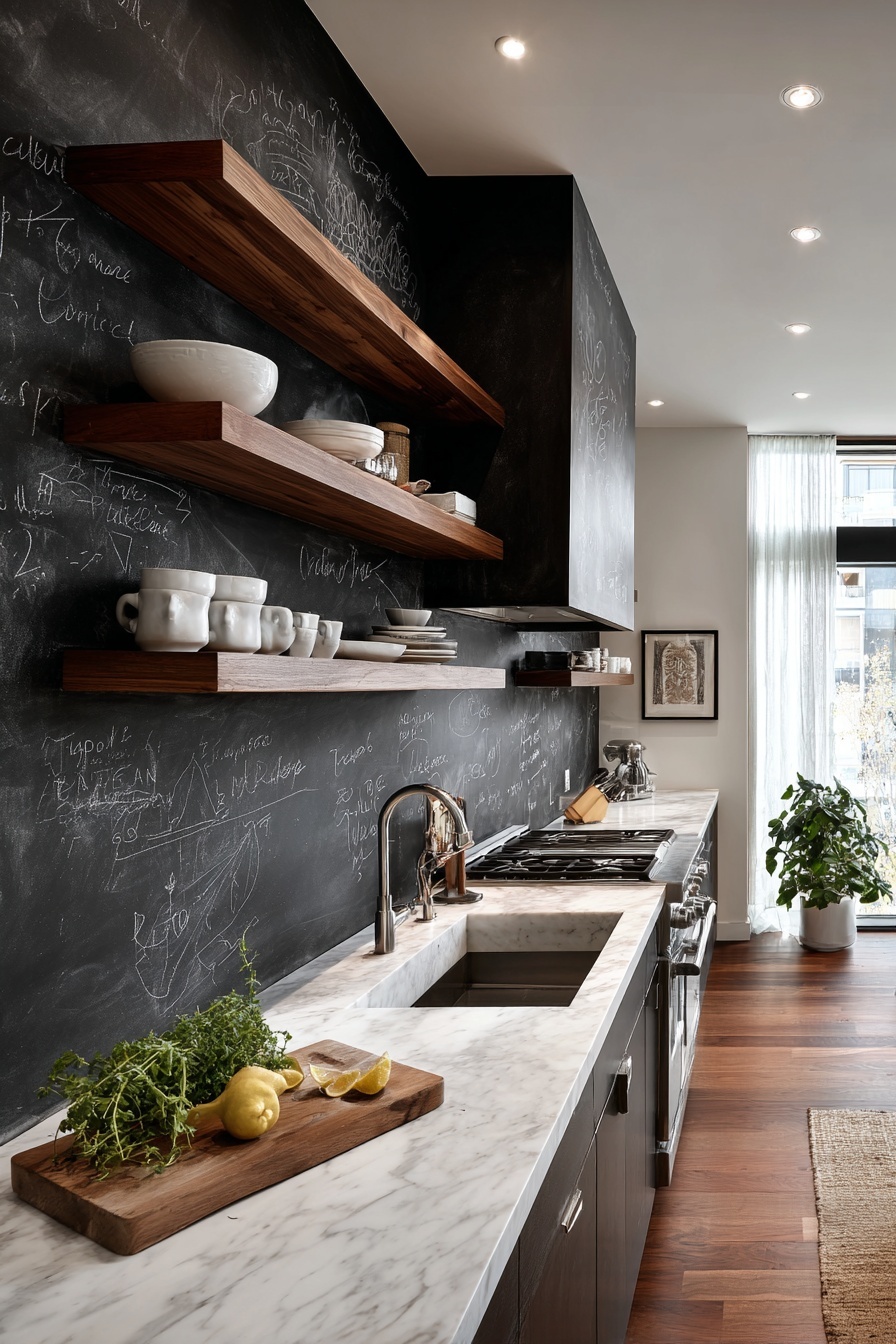 Add a Chalkboard Wall