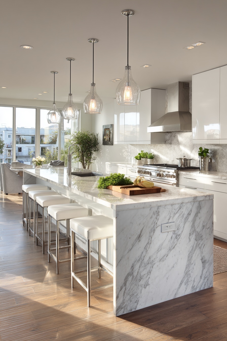 Add a Multi-Functional Kitchen Island