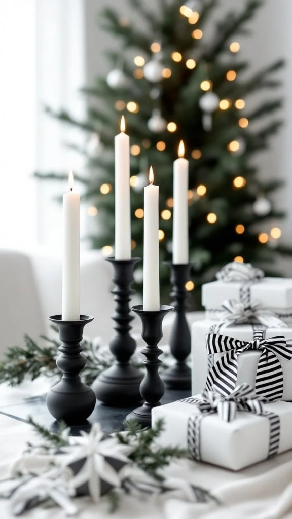 Timeless Black and White Contrast