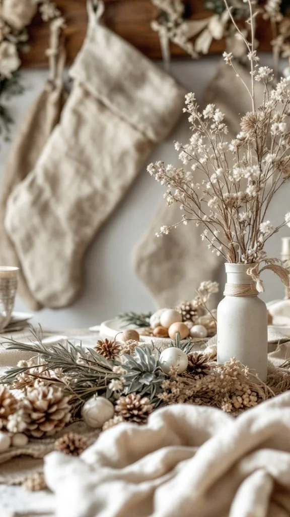 Rustic Beige and Burlap Harmony