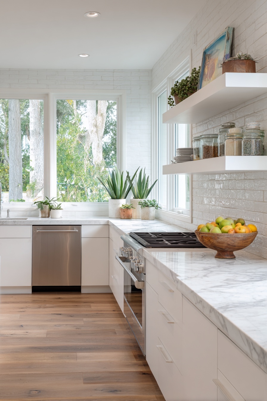 Maximize Storage with Floating Shelves