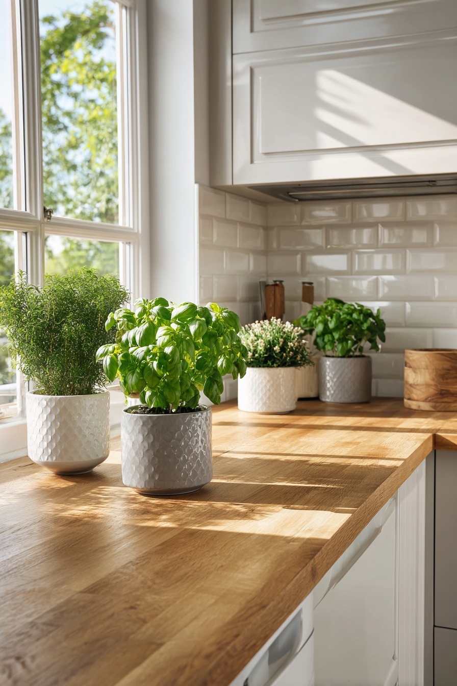 Incorporate Indoor Herb Garden