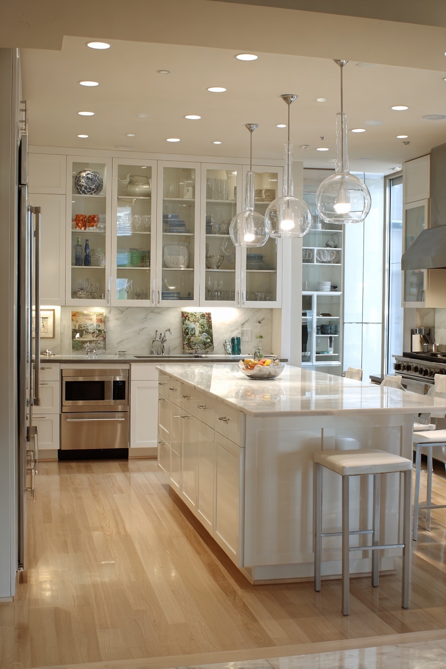 Use Glass Cabinet Doors