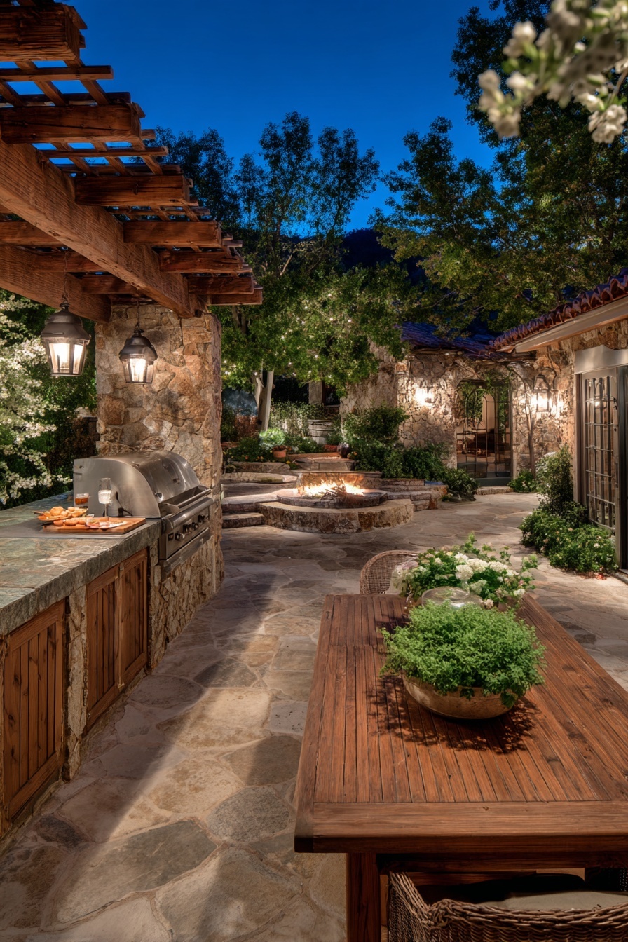 Create Rustic Charm with Stone Countertops