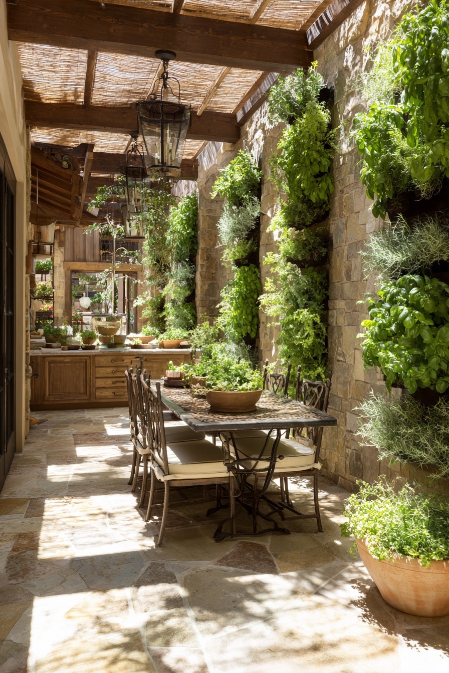 Grow Fresh Herbs in a Vertical Garden