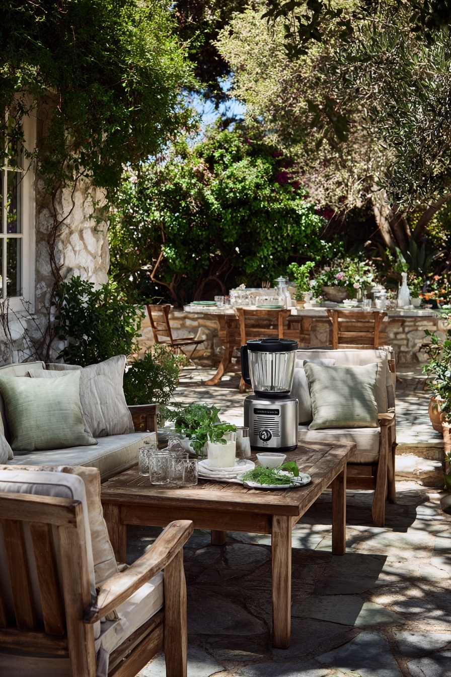 Add Fun with an Outdoor Ice Cream Maker