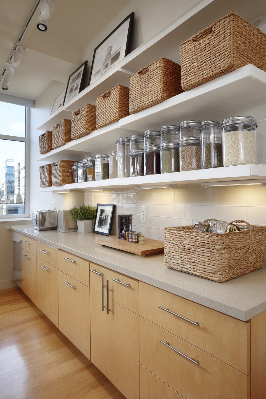 Install Over-the-Cabinet Baskets