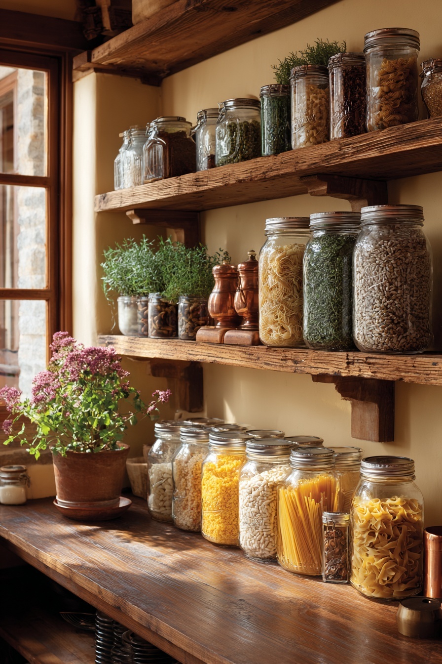 Repurpose Mason Jars for Storage