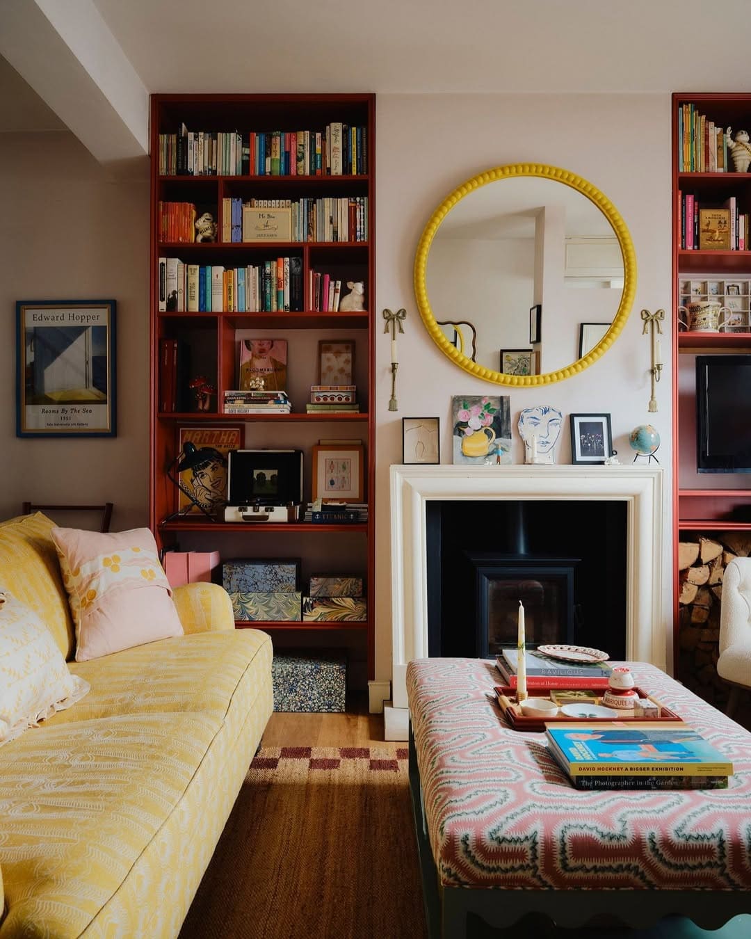Cheerful Pastel Living Room