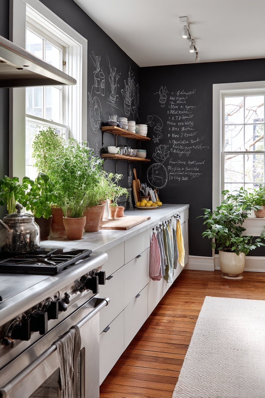 Use Chalkboard Paint on Walls