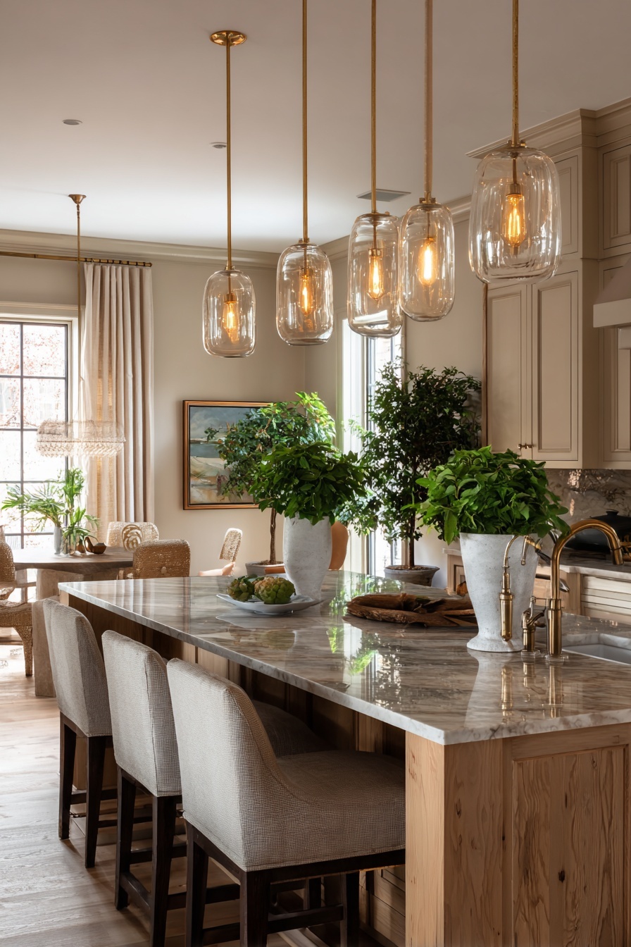 Incorporate Warm Lighting Fixtures