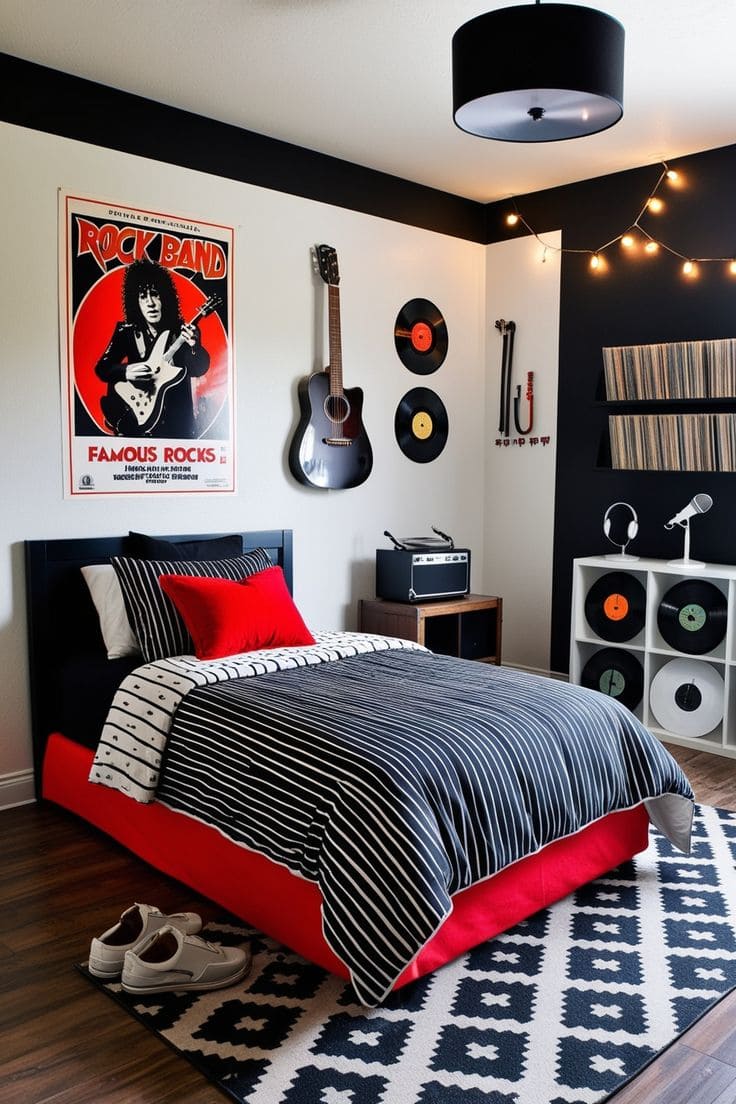 Energetic Retro Rock Sanctuary