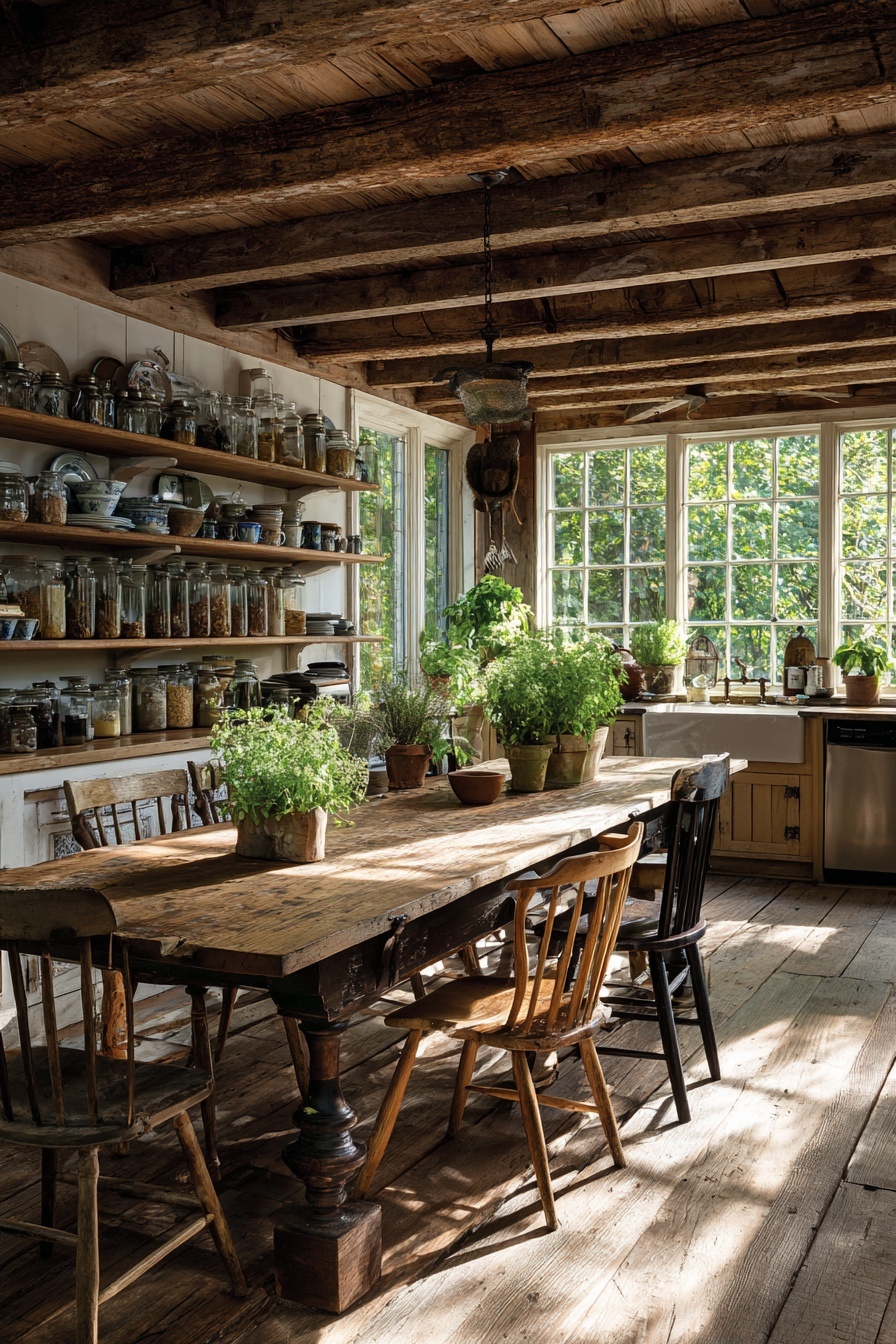 Incorporate Weathered Wood Accents