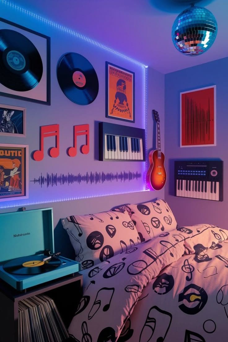 Fun Retro Pop Music Space