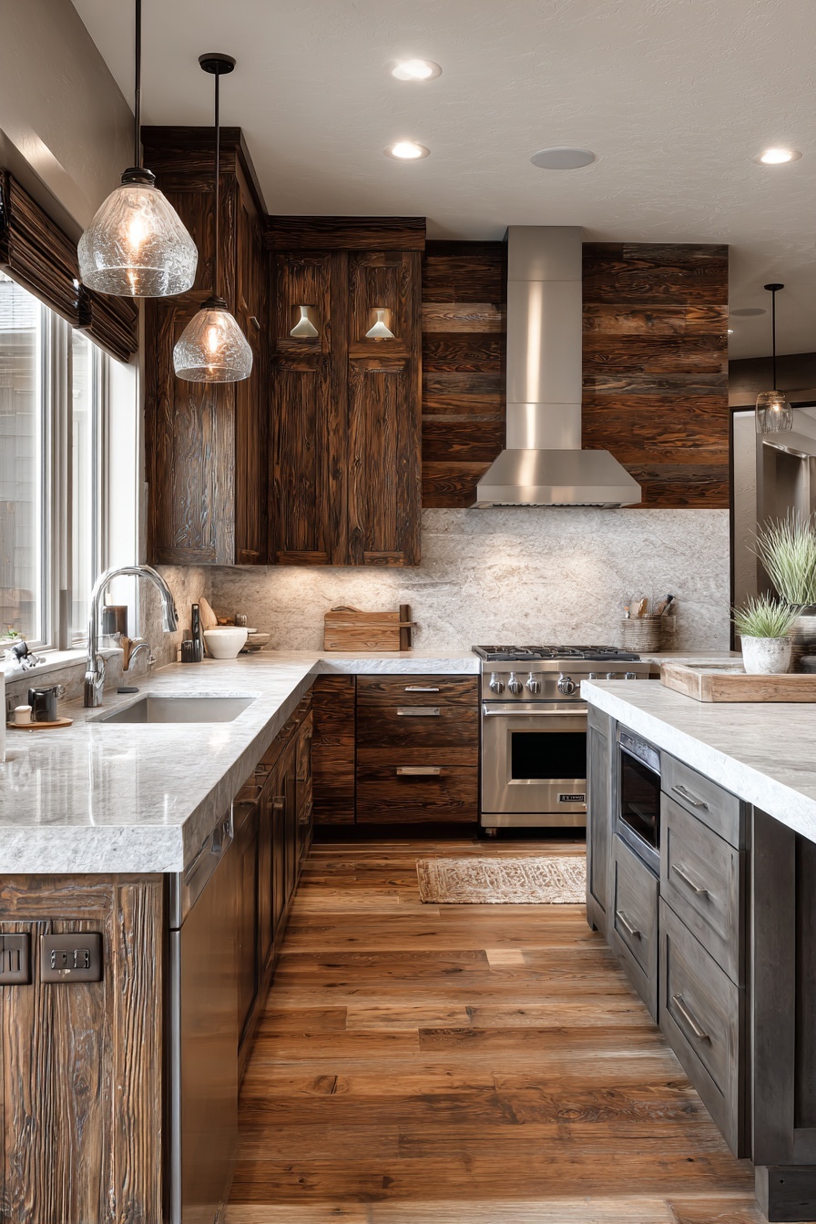 Add a Rustic Feel with Wood Panels