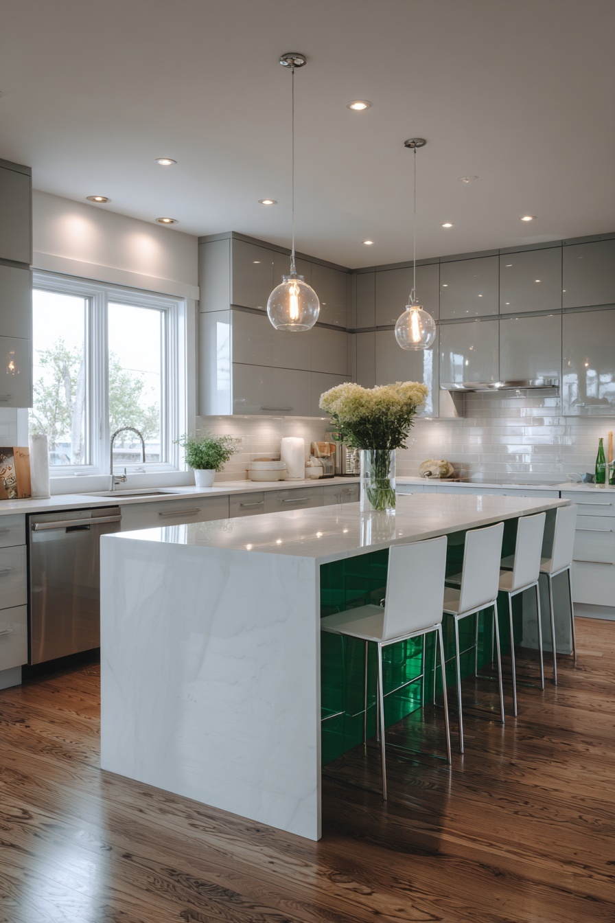 Select a Compact, Striking Island