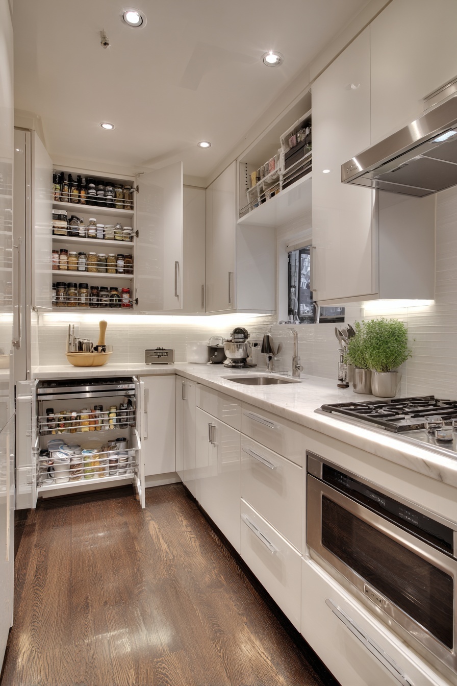 Utilize the Back of Cabinet Doors