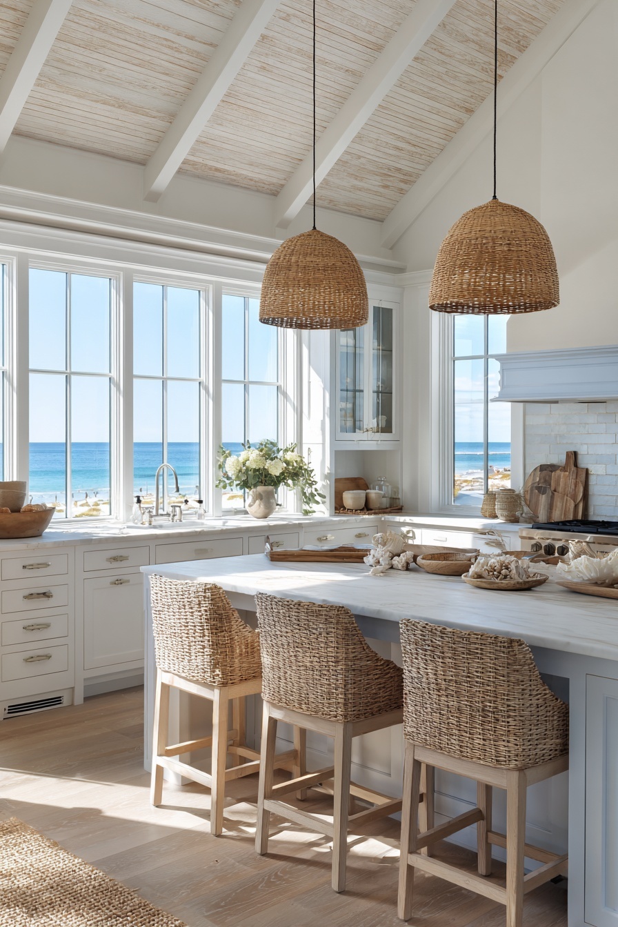 Add Woven Basket Pendant Lights