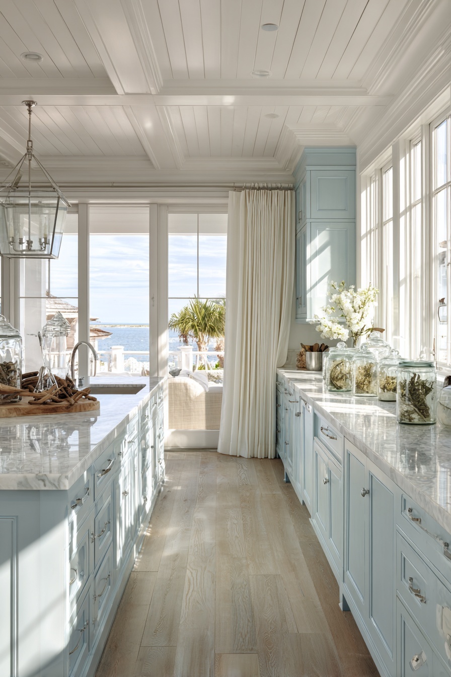 Install Beadboard Backsplash