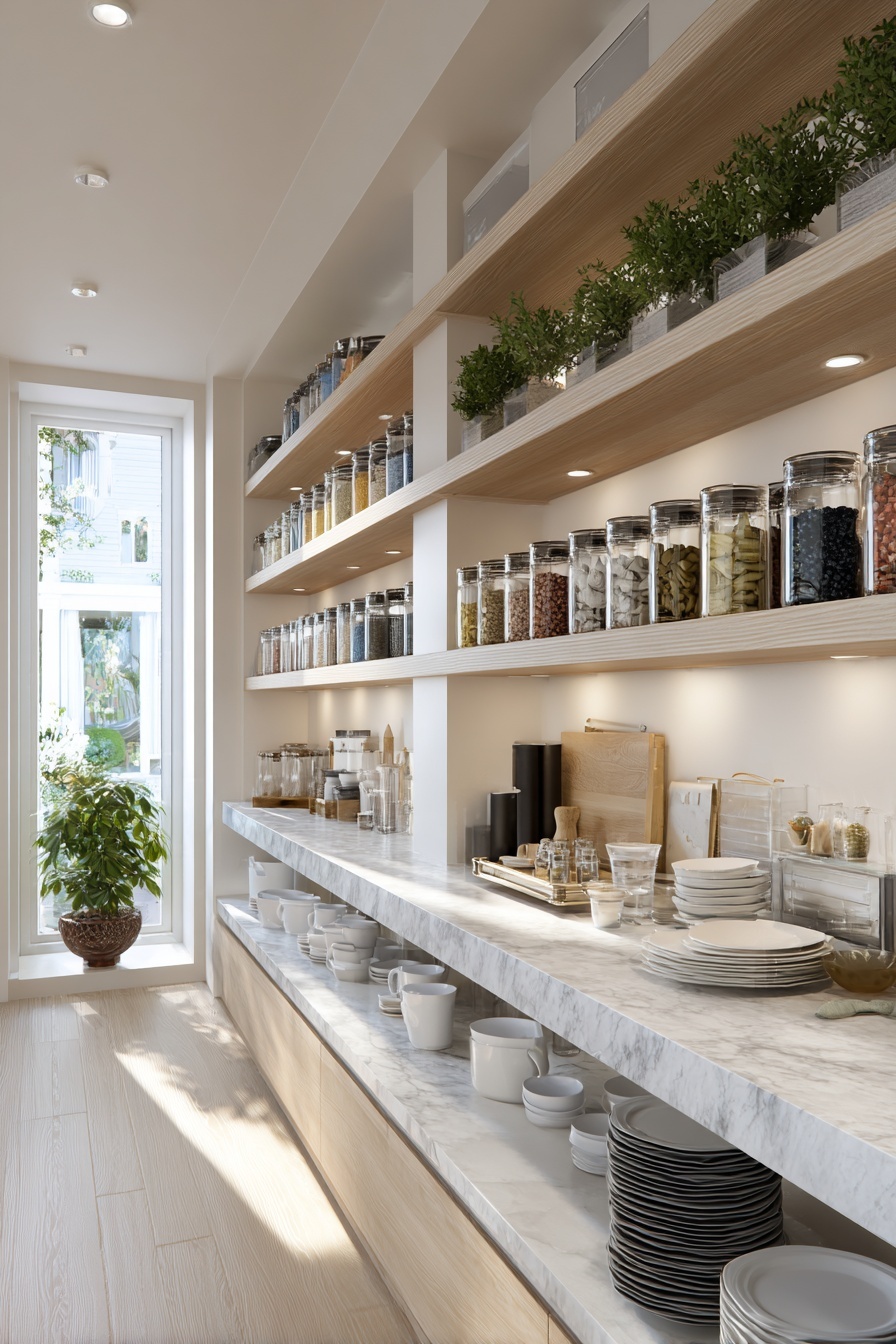 Install Adjustable Shelving Units