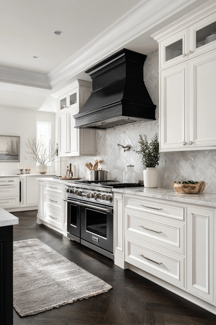 Install Bold Black Statement Hood