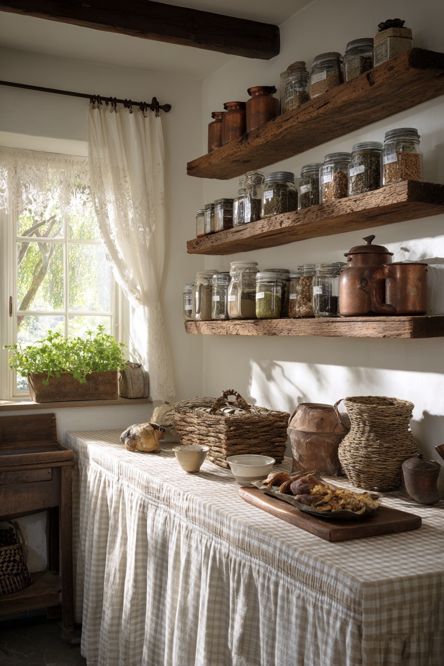 Add DIY Wooden Shelves