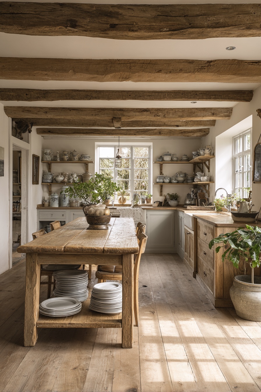 Embrace Natural Wood Accents