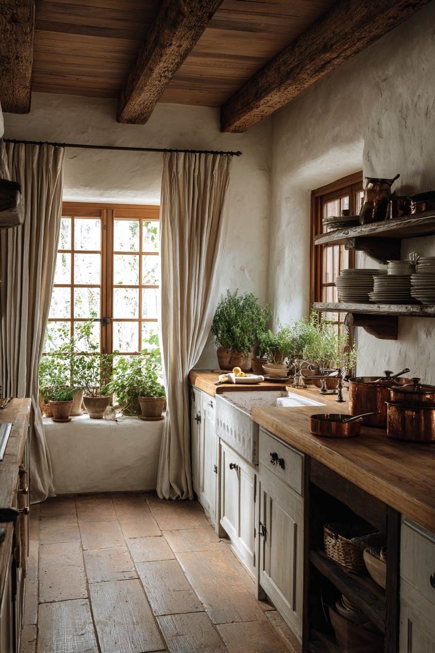 Hang Flowing Curtains for Elegance