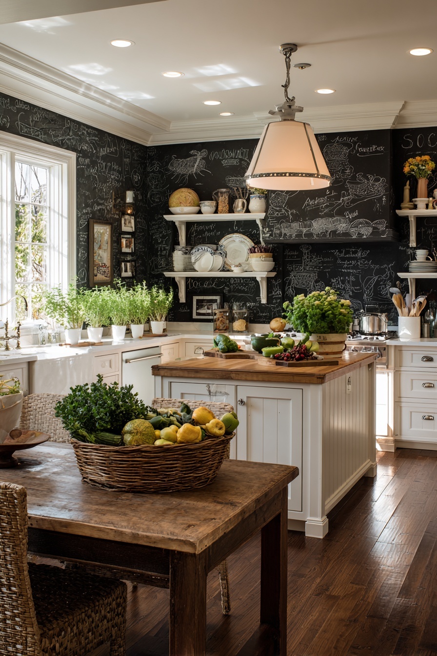 Encourage Creativity with Chalkboard Paint