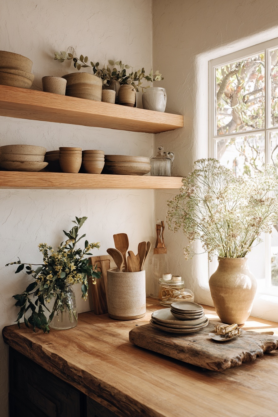 Decorate with Bamboo Utensils