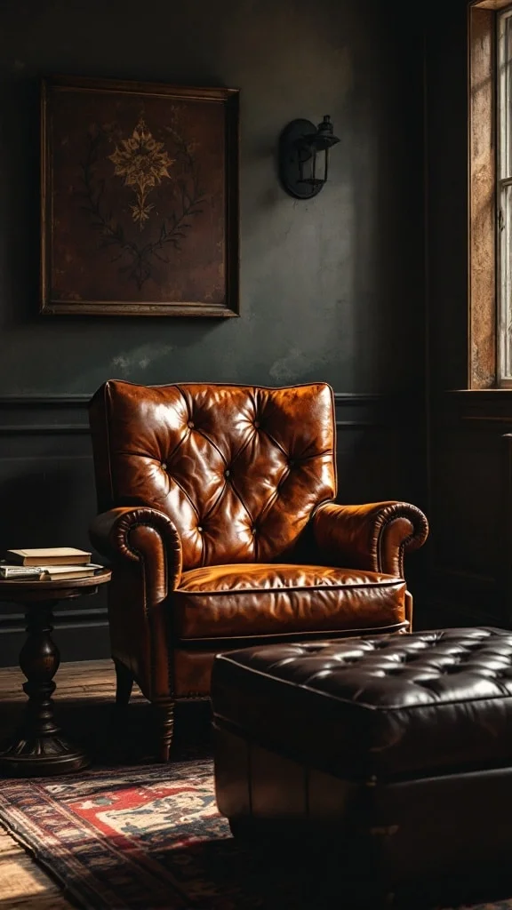 Rustic Leather Elements