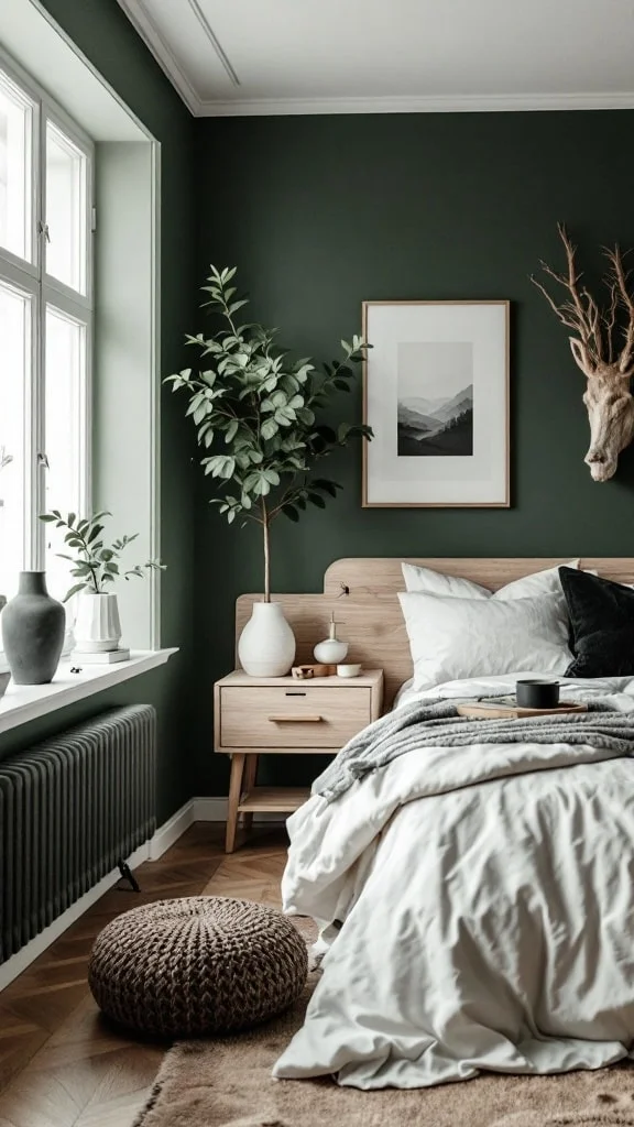 Serene Scandinavian Moody Green