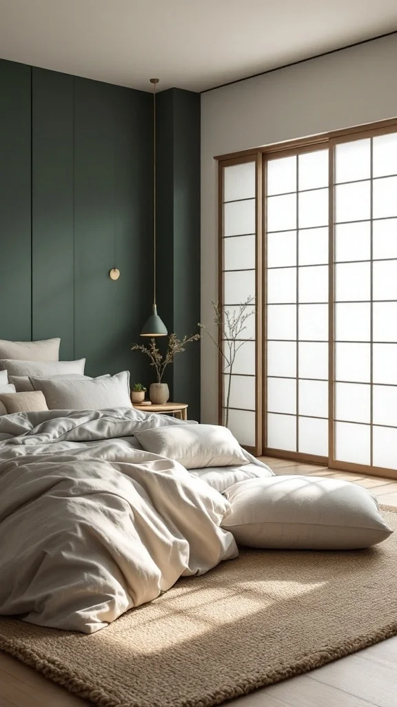 Zen Minimalist Green Sanctuary