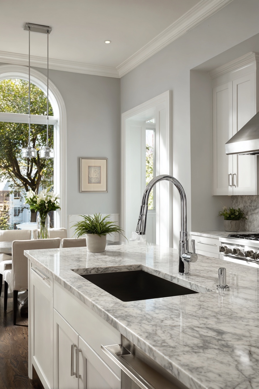 Simple Elegance with High-End Faucets