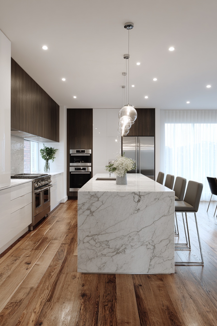 Introduce Texture with a Wooden Floor