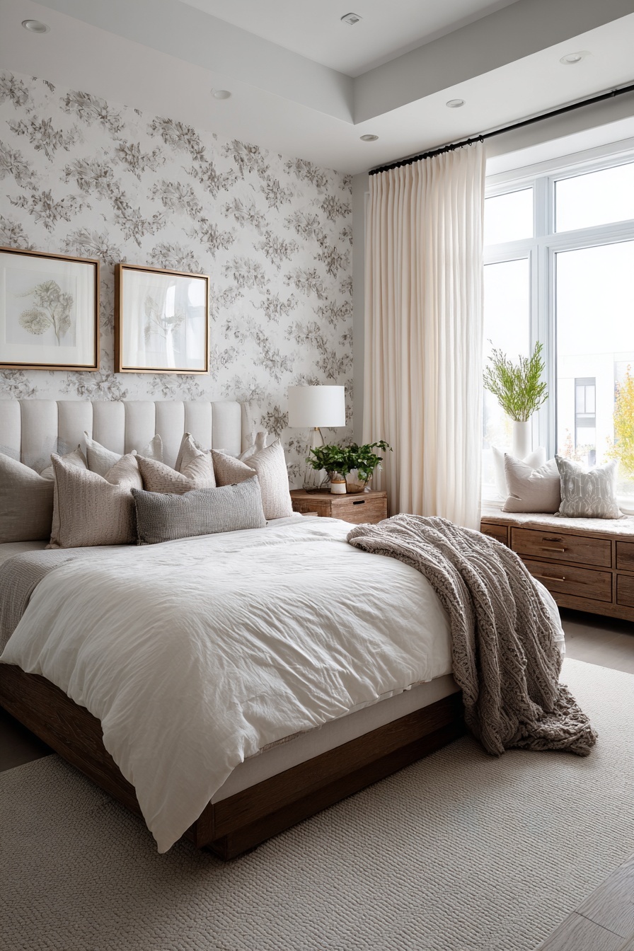 Create a Feature Wall with Wallpaper