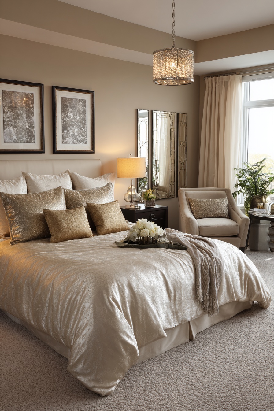 Add a Touch of Glam with Metallics