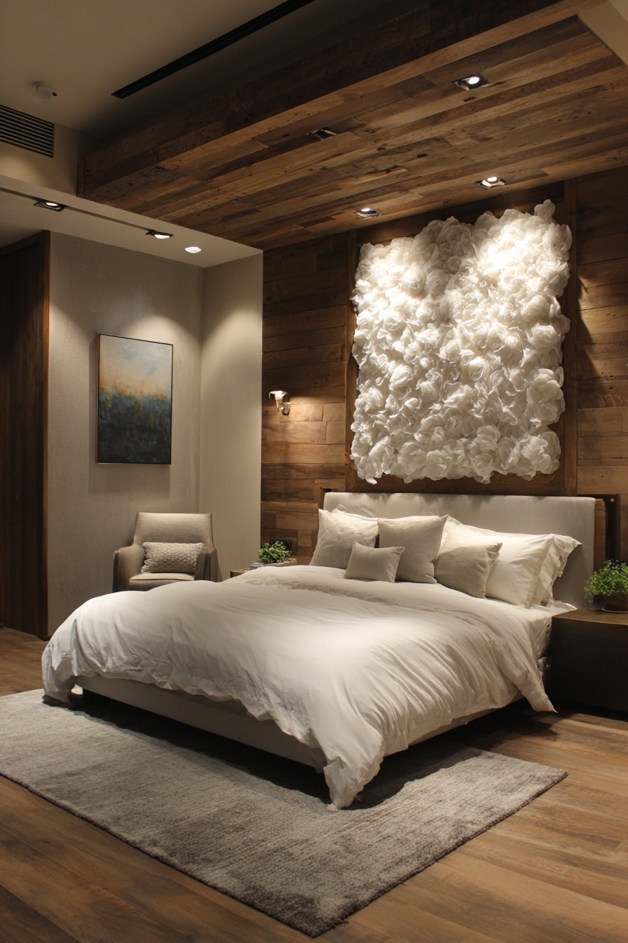 Create a Feature Bed Wall with Textures
