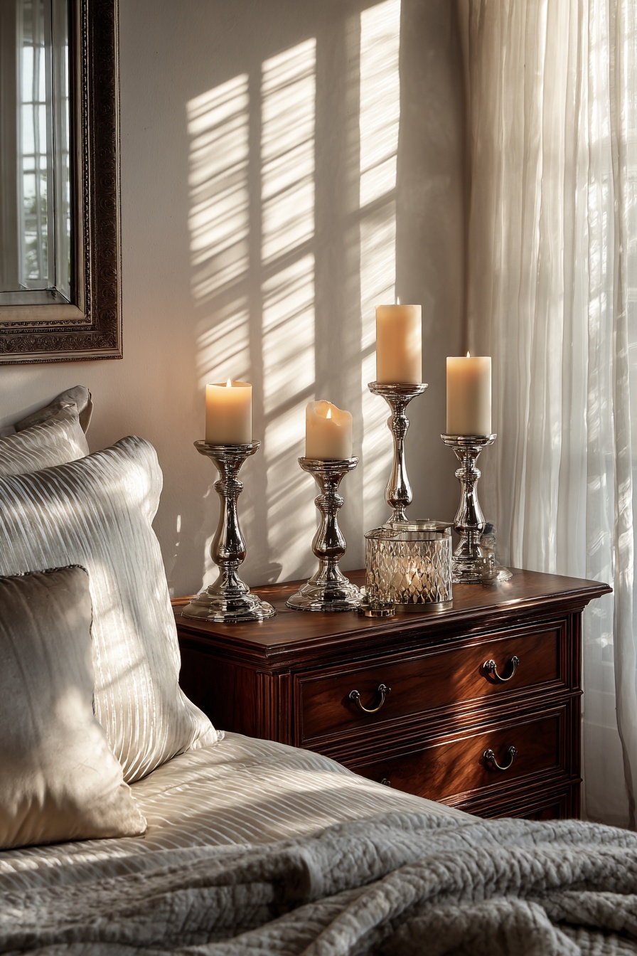 Display Elegant Candle Holders