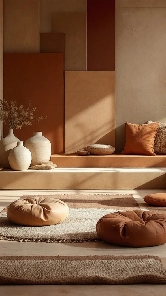 Warm Earthy Palette: Cozy and Grounded Ambiance