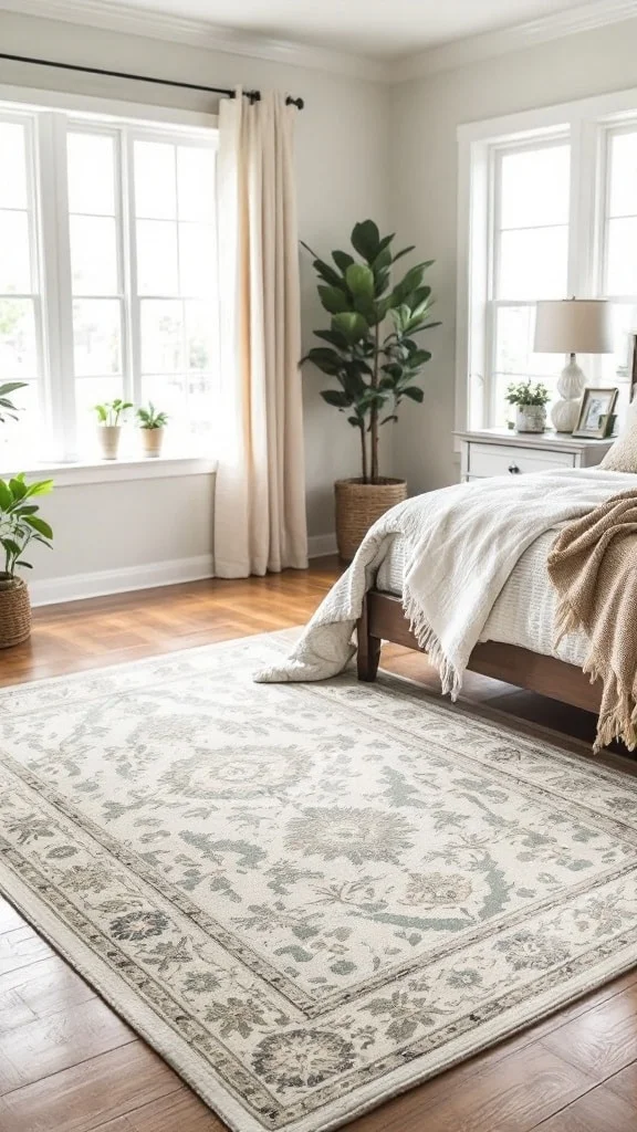 Sage and Cream Area Rugs for Cozy Floors