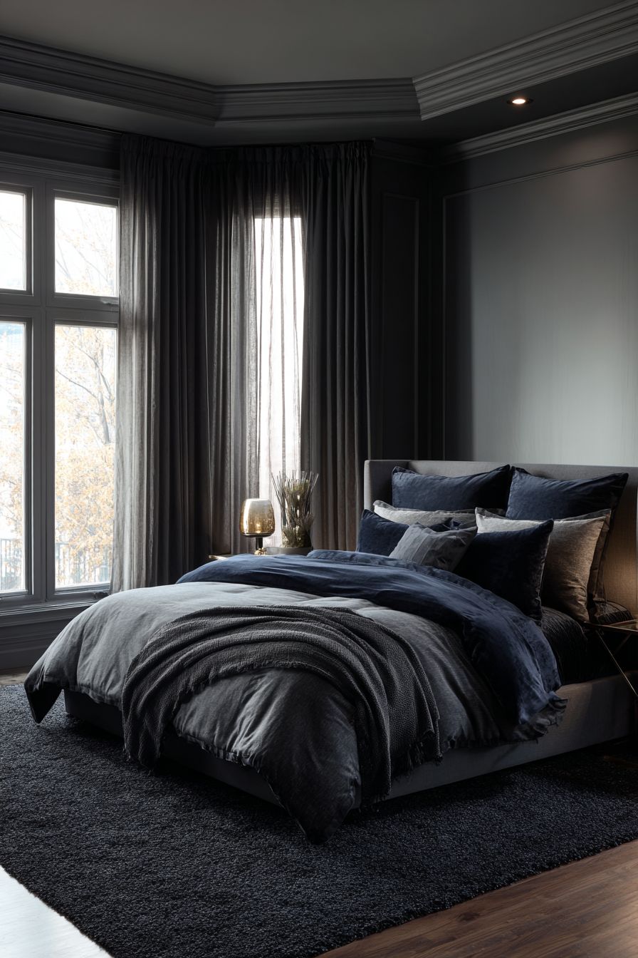 Layer with Dark Bedding