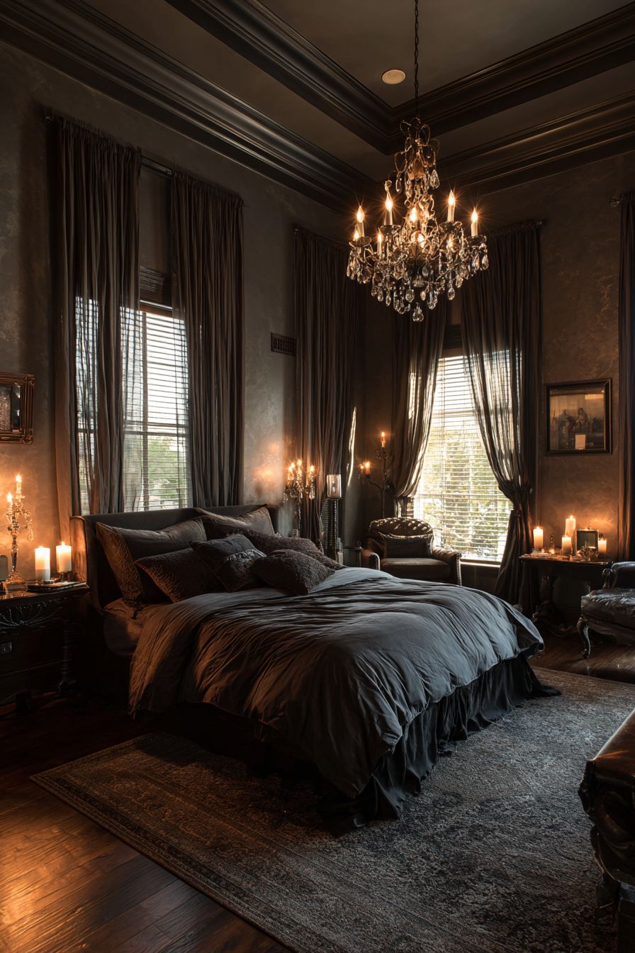 Hang Dramatic Chandeliers