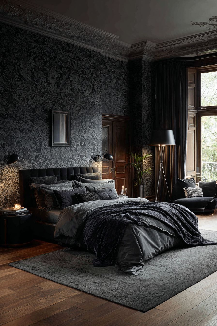 Create Drama with Bold Wallpaper