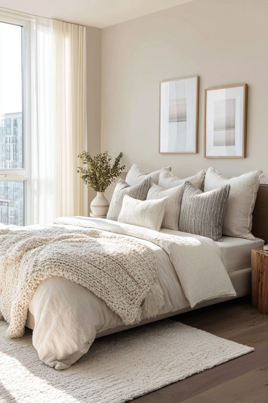 Introduce Neutral Throw Pillows