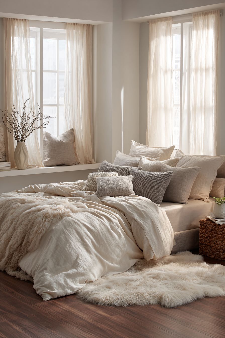 Experiment With Monochrome Bedding Layers