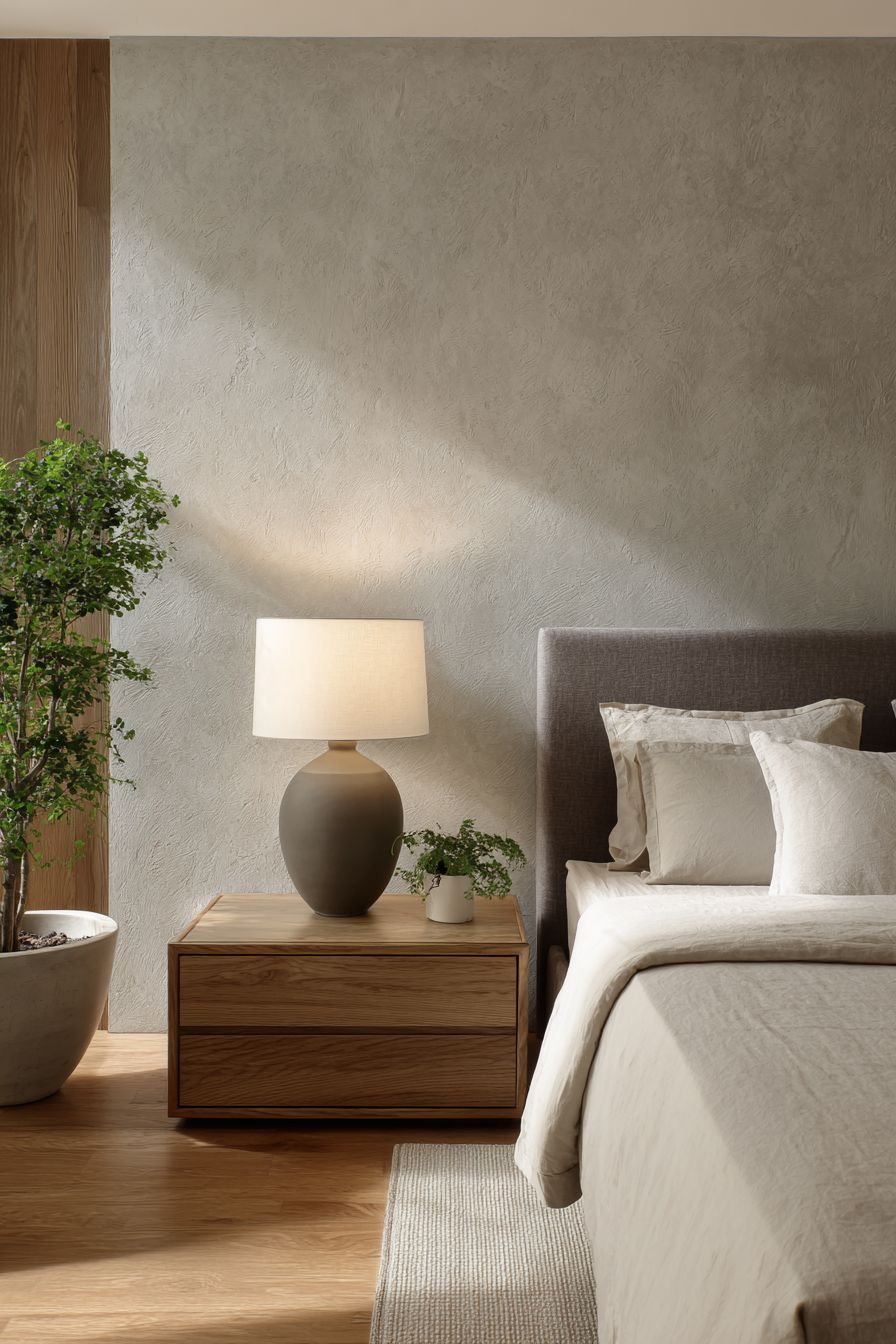 Integrate Stoneware Lamps For Earthy Style