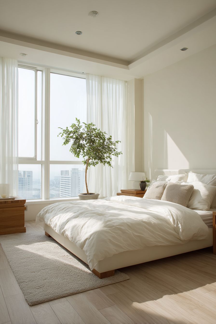 Maximize Light With A Soft White Ceiling